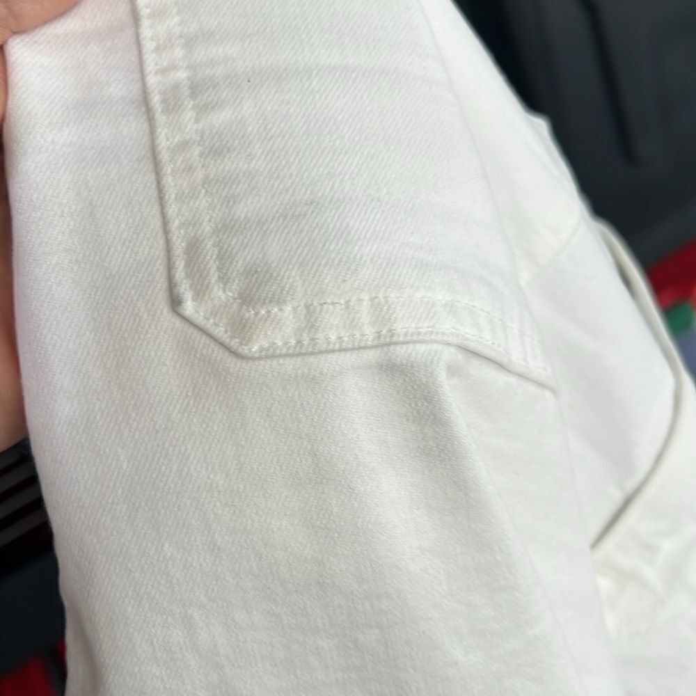 J. Crew Sailor slim wide-leg jean in white - Picture 10 of 10